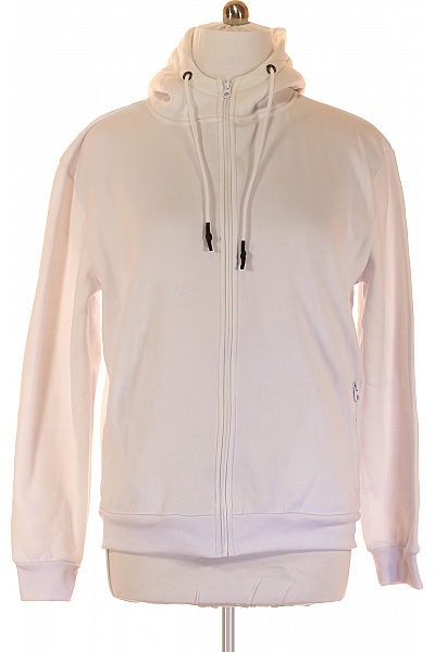 BRAVE SOUL Pánská Mikina Na Zip Bílá Vel. XL