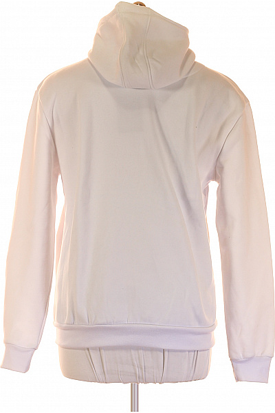 BRAVE SOUL Pánská Mikina Na Zip Bílá Vel. XL