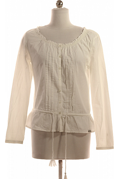 Společenská Dámská Košile Bílá SUPERDRY Vel. XS