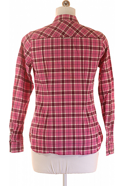Kostkovaná Dámská Košile Růžová TOMMY HILFIGER