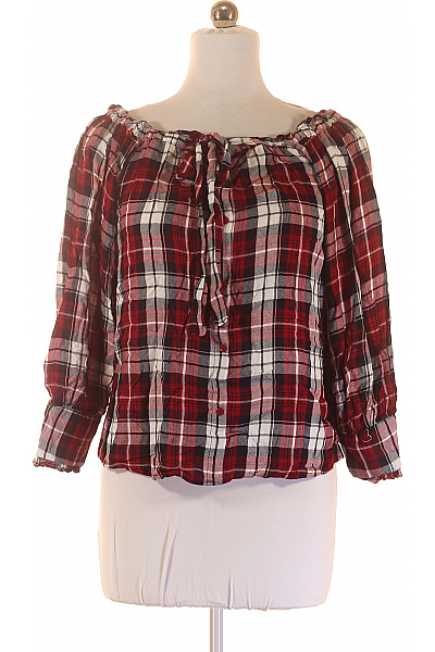 MANGO Halenka Červená Second hand Vel. M