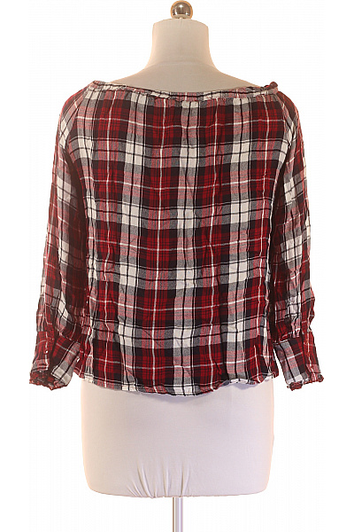 MANGO Halenka Červená Second hand Vel. M