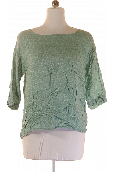 Vzorovaná  Halenka Zelená Vel. 38+