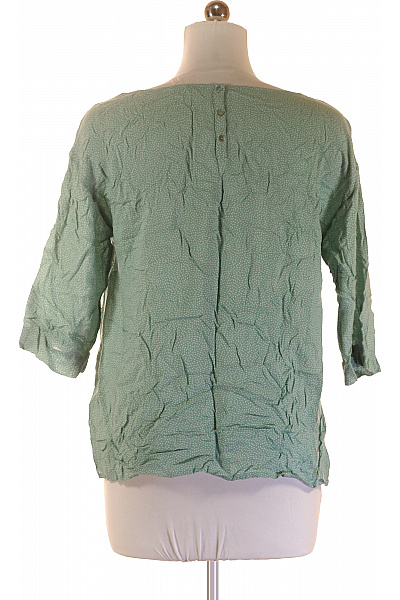 Vzorovaná  Halenka Zelená Vel. 38+