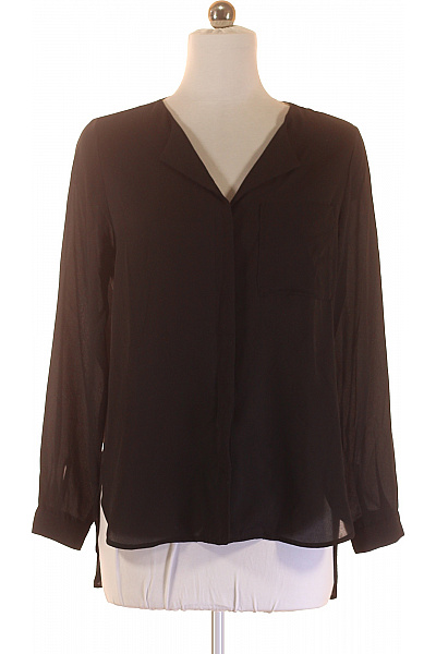 Dámská Košile Černá SELECTED Second hand Vel. 38