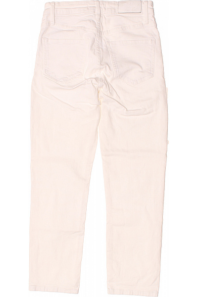 MANGO Boyfriend Dámské Džíny Bílé Second hand Vel. 36 | MANGO | obrázek 2