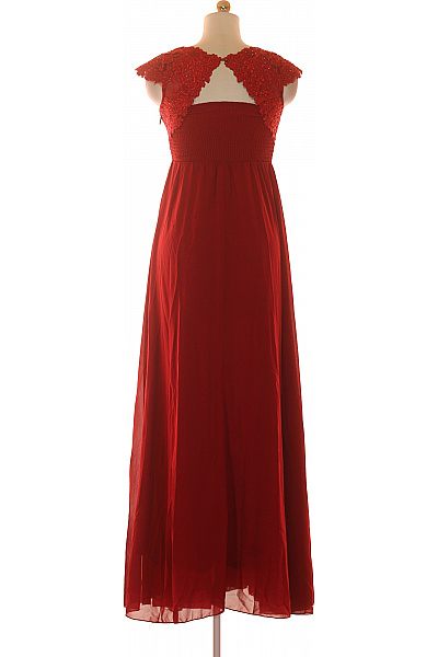 Společenské  Šaty Vínová Vel. S | APART | obrázek 3