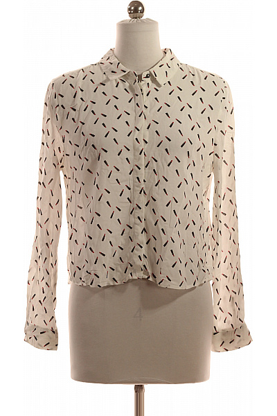 Dámská Košile Bílá MANGO Vel. S