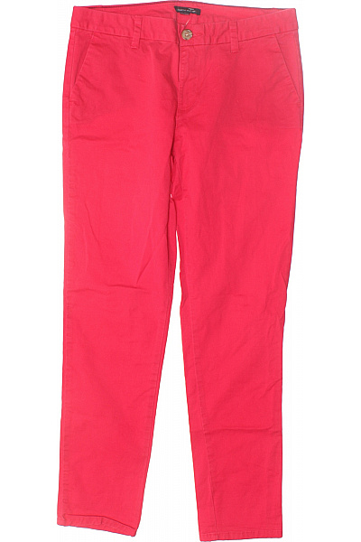 TOMMY HILFIGER Dámské Chino Kalhoty Červené