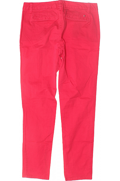 TOMMY HILFIGER Dámské Chino Kalhoty Červené