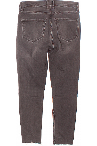 MANGO Boyfriend Dámské Džíny Šedé Vel. 38