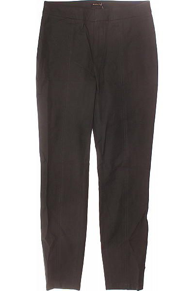 Massimo Dutti Dámské Kalhoty Rovné Zelené Vel. 36