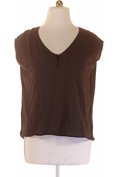 Jednoduché Dámské Tričko Šedé G-Star Vel. L