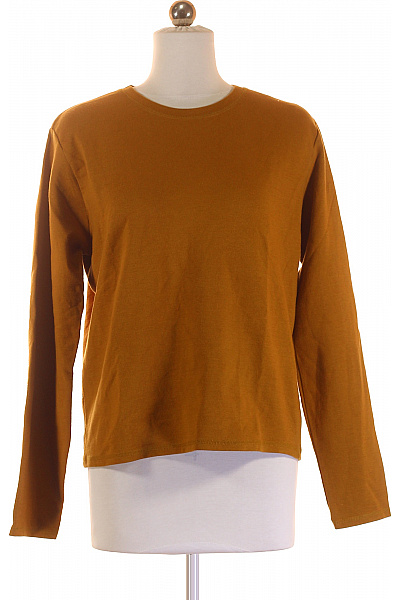 Dámské Tričko Hnědé ZARA Vel. S