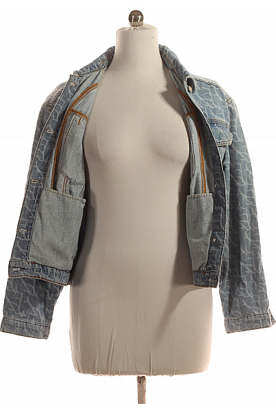 Dámská Bunda Modrá Second hand