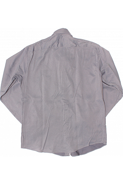 Vzorovaná Pánská Košile Modrá Hugo Boss Second hand Vel. 42