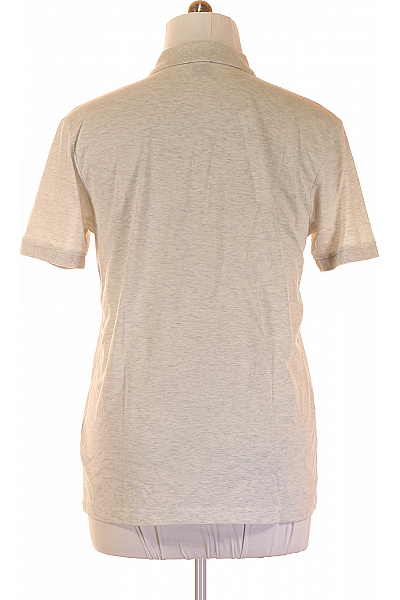 Hugo Boss Pánské Tričko s Límečkem Bílé Vel. XL