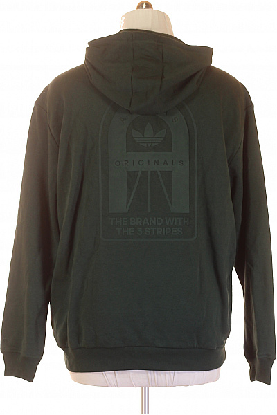 ADIDAS Pánská Mikina Zelená Outlet Vel. L