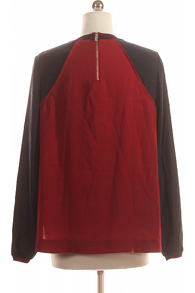 TOMMY HILFIGER  Halenka Jednobarevná Vínová Second hand | TOMMY HILFIGER | obrázek 3