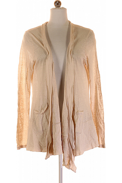 Dámský Svetr Lněný Béžový Vel. 36