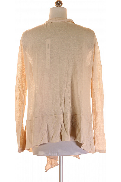 Dámský Svetr Lněný Béžový Vel. 36