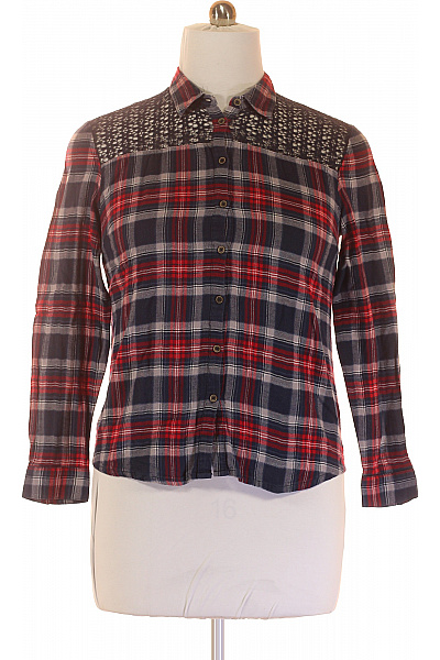 Pepe Jeans Kostkovaná Dámská Košile Barevná Vel. L