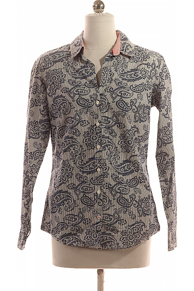 TOMMY HILFIGER Vzorovaná Dámská Košile Modrá