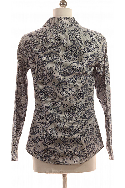 TOMMY HILFIGER Vzorovaná Dámská Košile Modrá