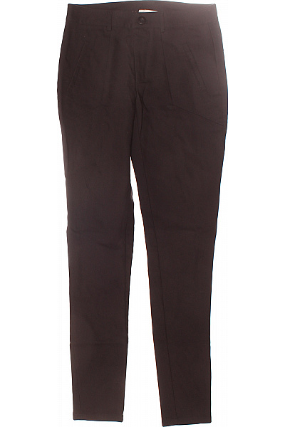 Kaffe Dámské Kalhoty Rovné Černé Vel. 34