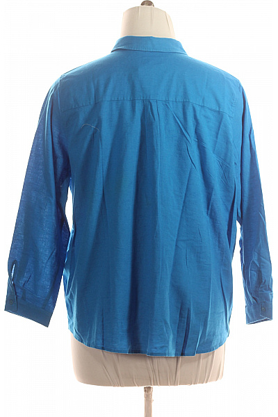 VIA APPIA DUE Dámská Košile Modrá Second hand Vel. 46 | VIA APPIA DUE | obrázek 2