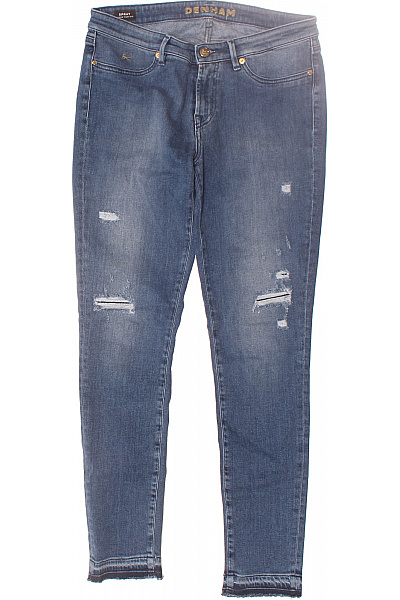 Dámské Džíny Modré Denham Vel. 30/30