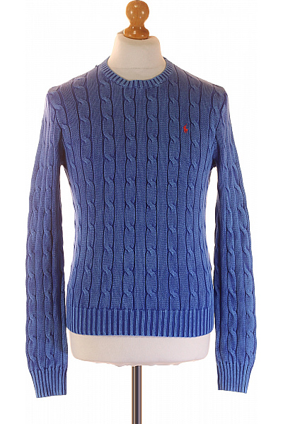 Ralph Lauren Pánský Pulovr Modrý Vel. L | Ralph Lauren | obrázek 2