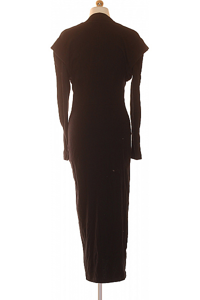 IRO Dámské pletené šaty s dlouhým rukávem černé elegantní Vel. S | IRO | obrázek 3