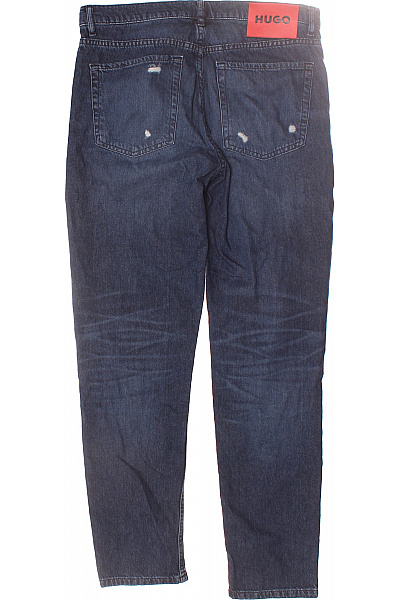 Roztrhané Pánské Džíny Modré Hugo Boss Vel. 30/32 | Hugo Boss | obrázek 2