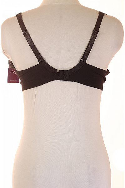 VIANIA Dámská černá hladká push up podprsenka Velikost 85b | VIANIA | obrázek 2