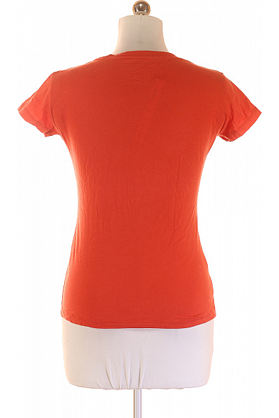 Dámské Tričko s Potiskem Oranžové Vel. M | Unimoda | obrázek 3