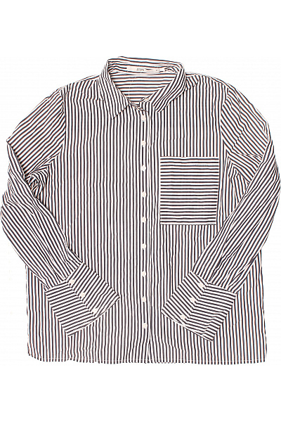 Steps Dámská pruhovaná košile s dlouhým rukávem a náprsní kapsou Vel. M | Steps | obrázek 2