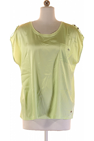 Jednoduché Dámské Tričko Zelené Monari Vel. 40