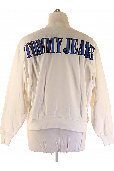 TOMMY HILFIGER Pánská Mikina Bílá Second hand Vel. XL | TOMMY HILFIGER | obrázek 2