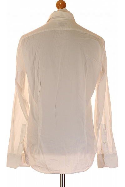 van Laack Pánská bavlněná bílá elegantní business košile s dlouhým rukávem Velikost m | van Laack | obrázek 2