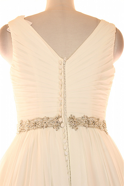 Svatební šaty  Šaty Bílé Vel. 36 | Unimoda | obrázek 4