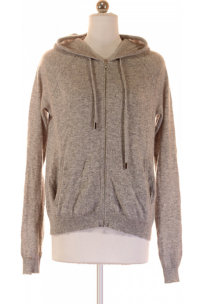 NOTSHY Dámský Pulovr Kašmírový Šedý Second Hand Vel. S