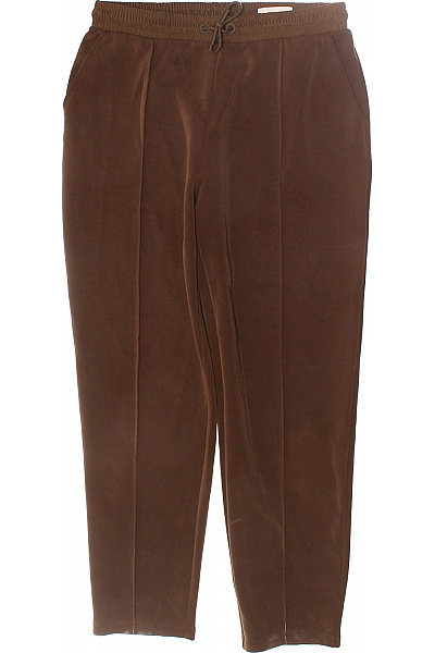 S.OLIVER Dámské Kalhoty Rovné Zelené Second Hand Vel. 38