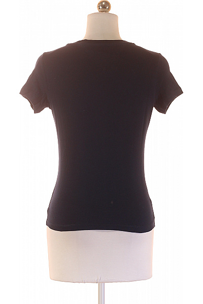 Jednoduché Dámské Tričko Modré TOMMY HILFIGER Vel. S | TOMMY HILFIGER | obrázek 3