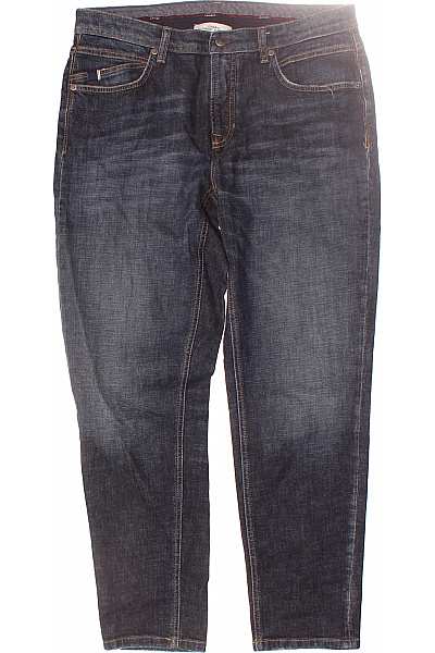 CAMBIO Pánské Rovné Džíny Modré Vel. 40