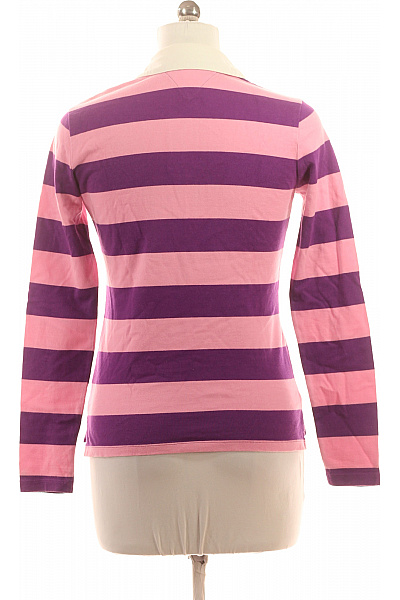 Dámské Tričko Fialové TOMMY HILFIGER Vel. M | TOMMY HILFIGER | obrázek 3