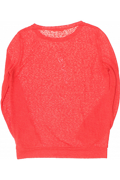 Terranova Dámská červená průsvitná pletená halenka s dlouhým rukávem Vel. M | Terranova | obrázek 2