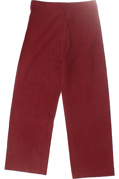 VANILIA Dámské Kalhoty Rovné Červené Vel. 36