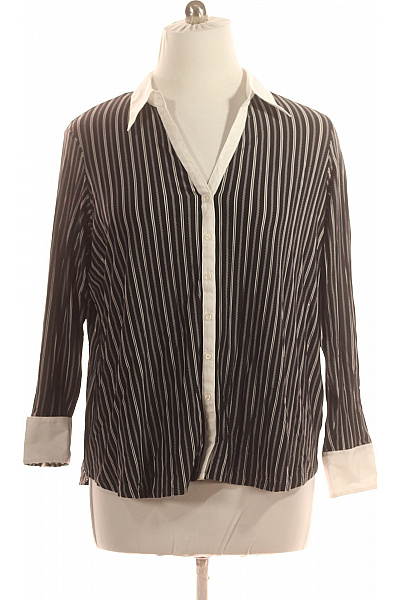 Marks & Spencer Vzorovaná Dámská Košile Černobílá | Marks & Spencer | obrázek 2