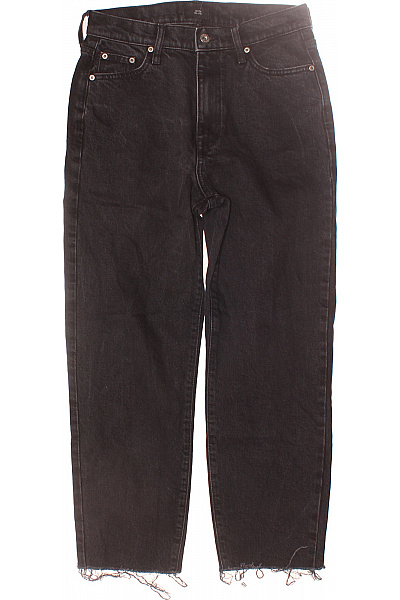 River Island Boyfriend Dámské Džíny Černé Second Hand